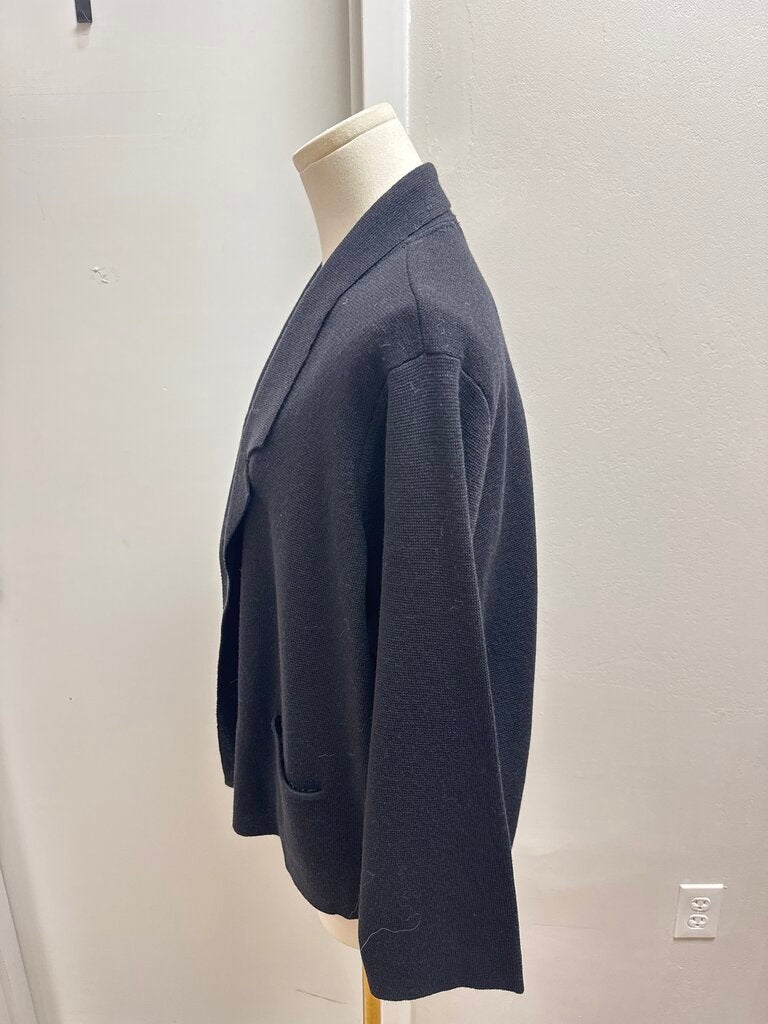 Eileen Fisher Black Open Cardigan NWT