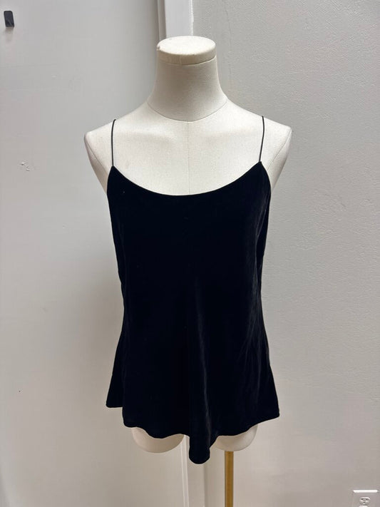 Vince Black Velvet Tank