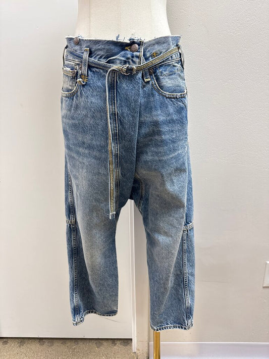 R13 Drop Crossover Jean