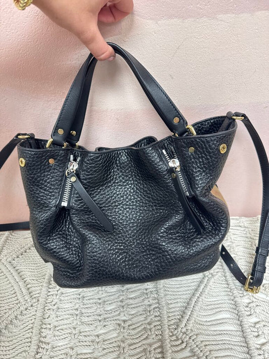 Burberry Pebbled Leather Maidstone Tote