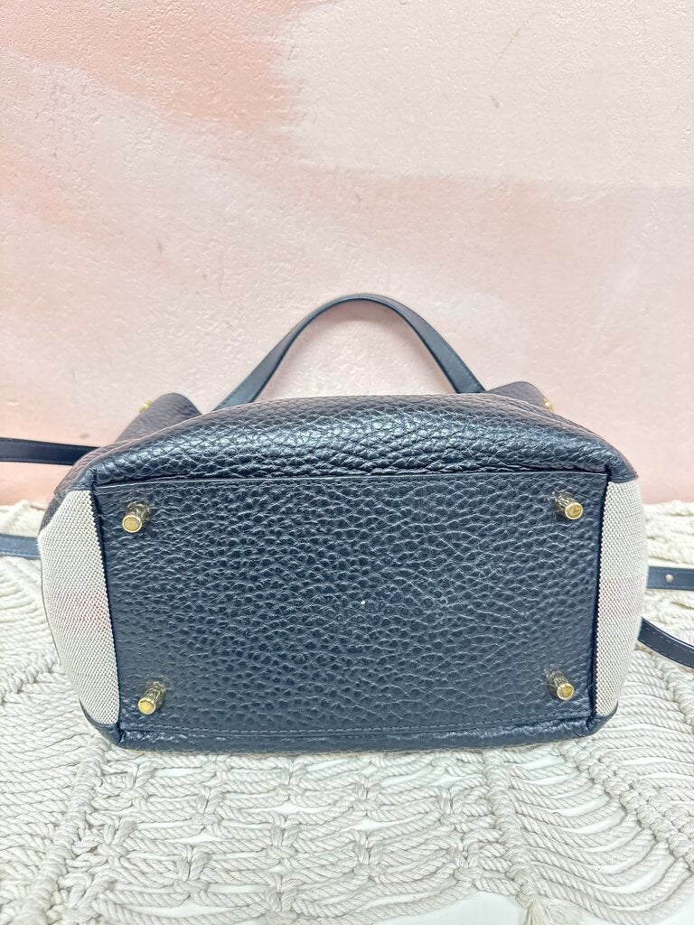 Burberry Pebbled Leather Maidstone Tote