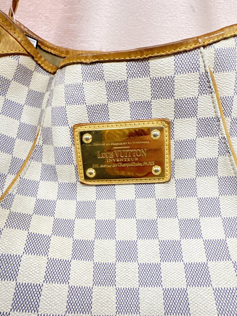 Louis Vuttion Azur Damier Galliera Hobo '05 w/Dustbag
