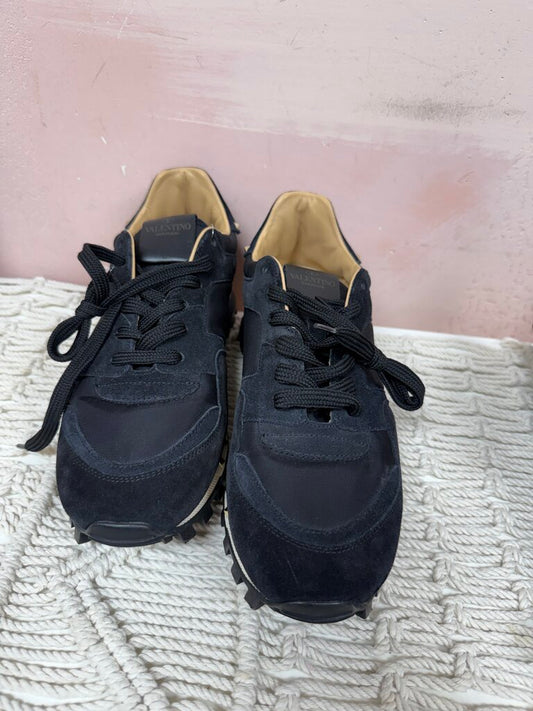 Valentino Black Rockstud Sneaker