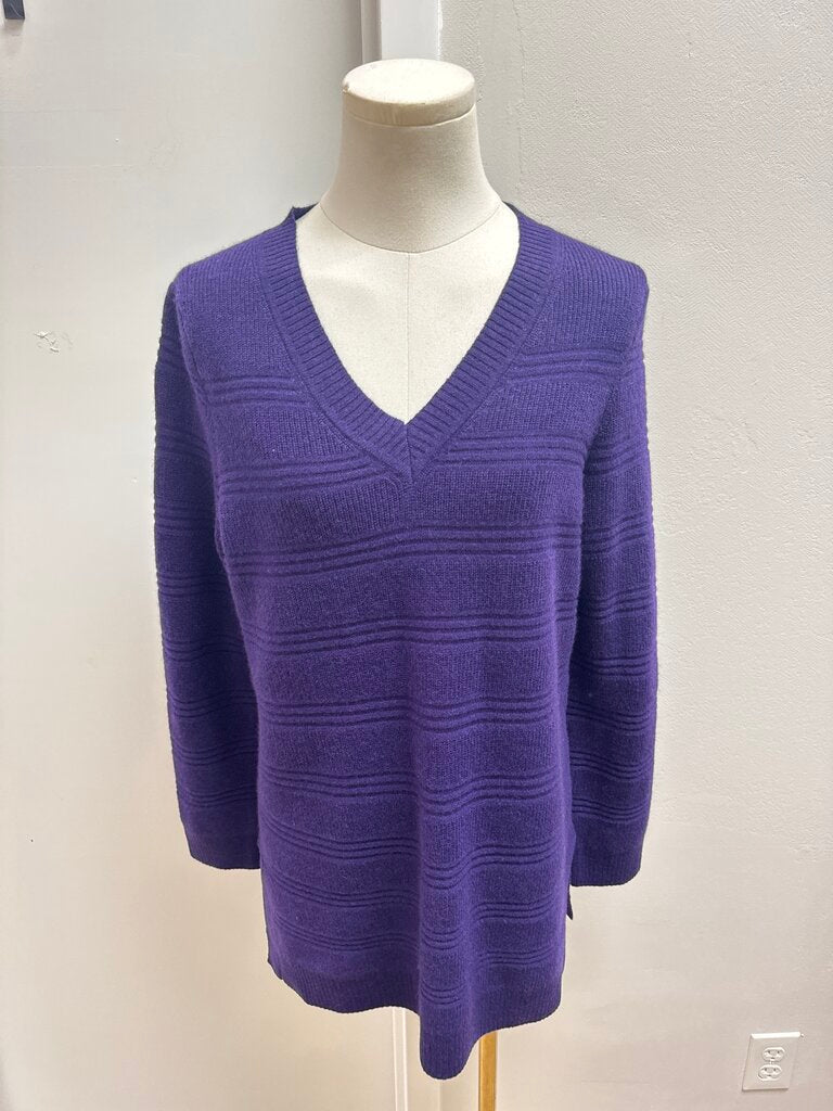 Edingburgh Purple Cashmere Sweater
