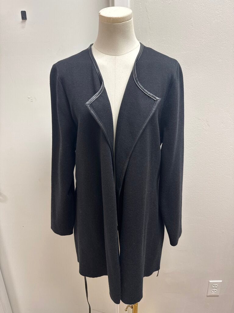 J McLaughlin Black Wrap Jacket