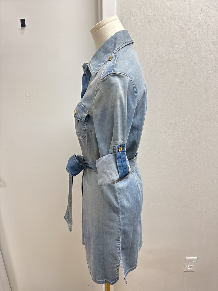 Tory Burch Denim Shirt Dress NWT
