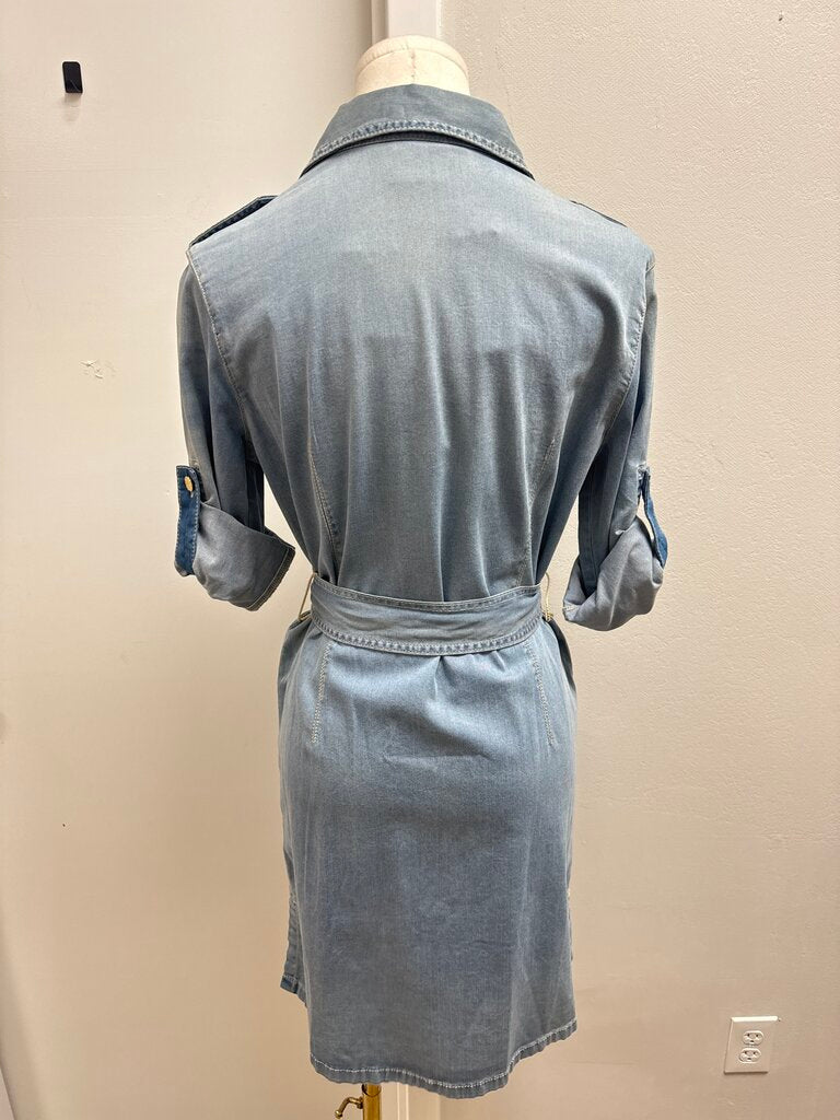 Tory Burch Denim Shirt Dress NWT