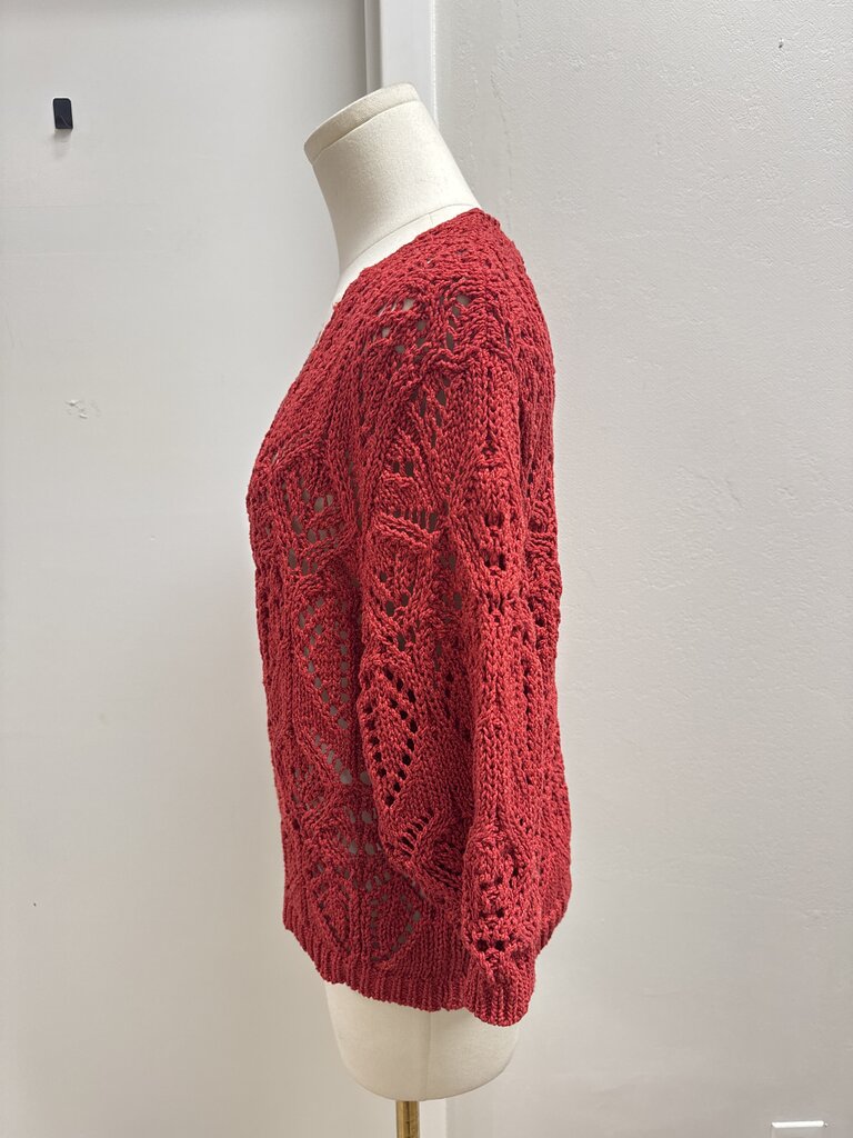 Bimba Y Lola Rust Knit Sweater