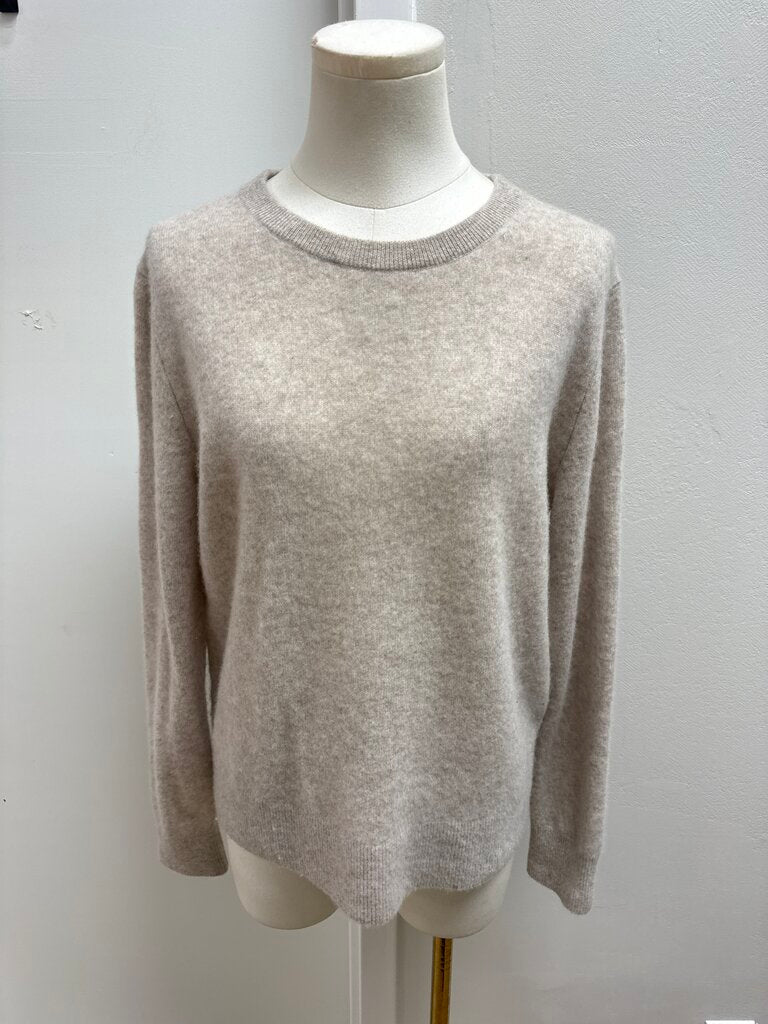 White + Warren Tan Cashmere Sweater