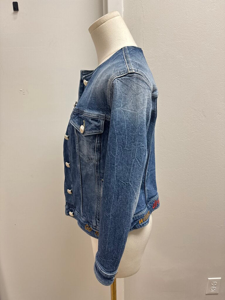 Jacob Cohen Jean Cropped Jacket