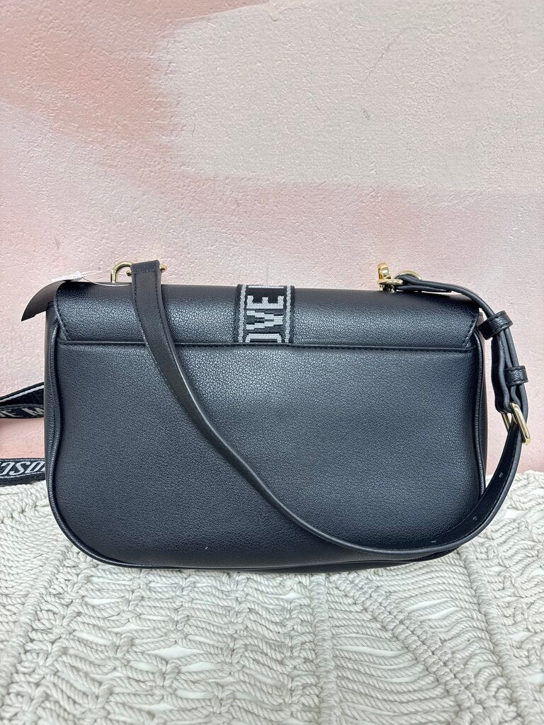 Love Moschino Black Flap Crossbody
