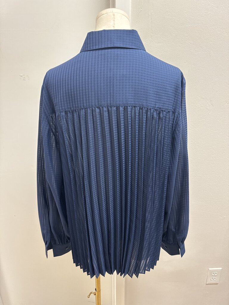 Gerry Weber Navy Check Button Up