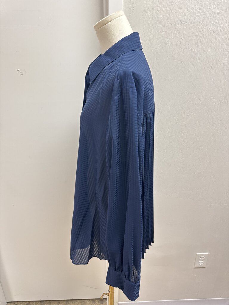 Gerry Weber Navy Check Button Up