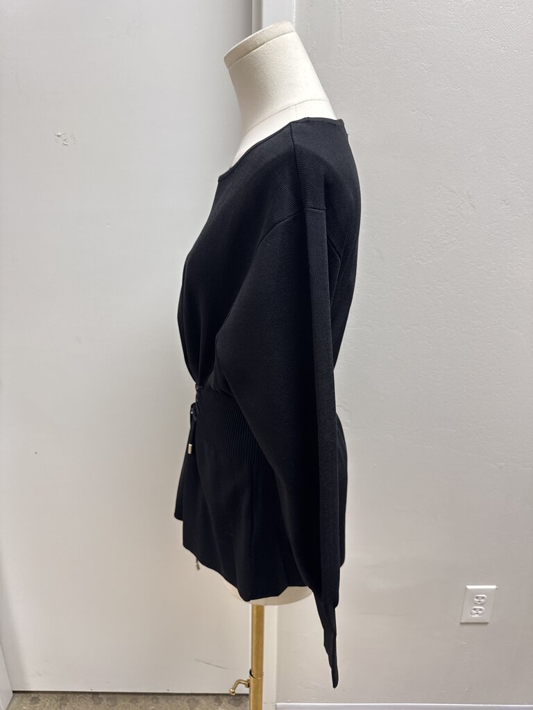 Karen Millen Knit Lace Up Top