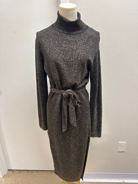 Nanushka Gold Knit Dress NWT