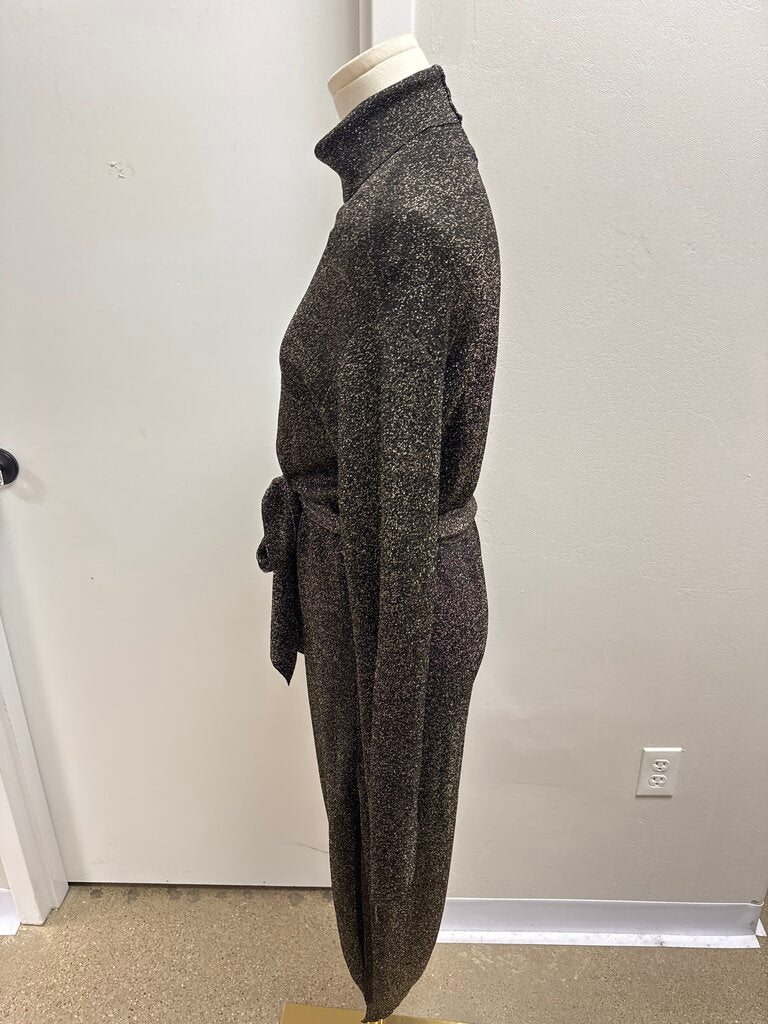 Nanushka Gold Knit Dress NWT