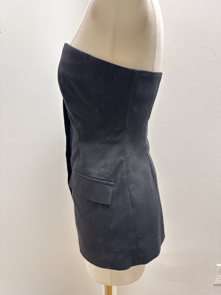 Favorite Daughter Black Bustier Top NWT