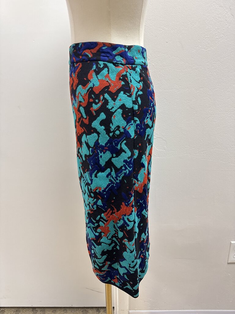 M Missoni Teal Knit Skirt