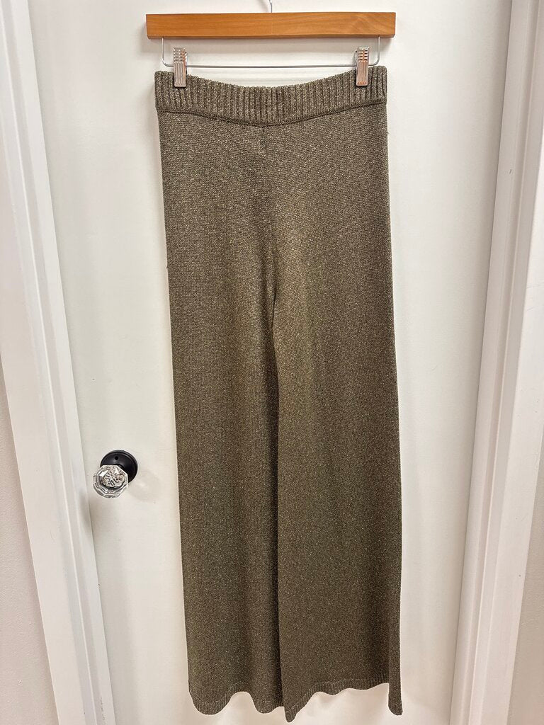 Staud Gold Knit Pant