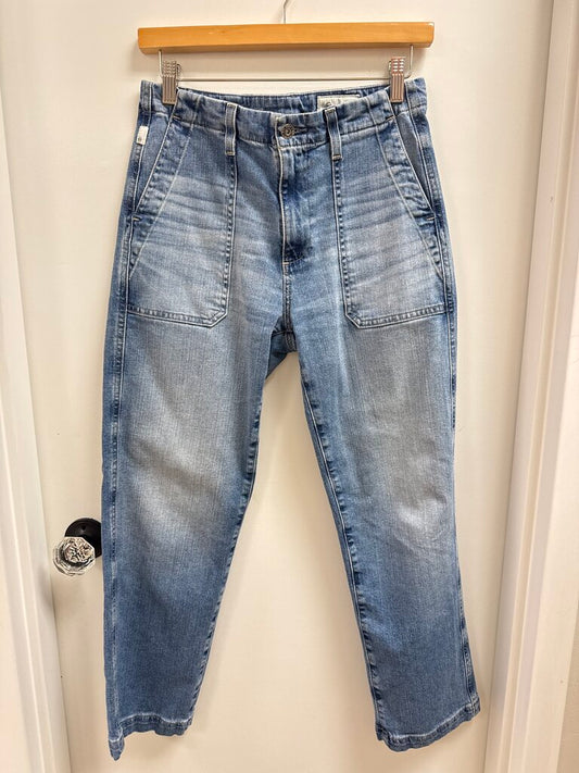AG Blue Wide Leg Jean