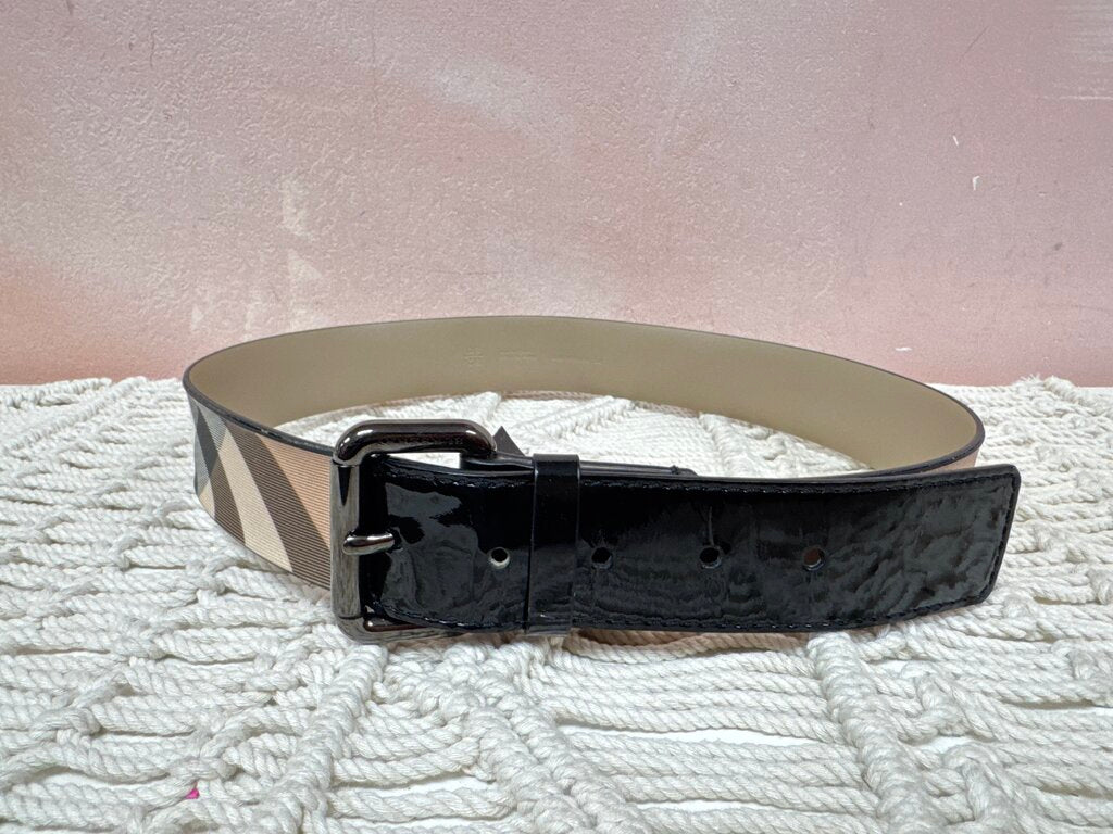 Burberry Tan Nova Belt
