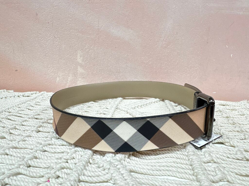 Burberry Tan Nova Belt
