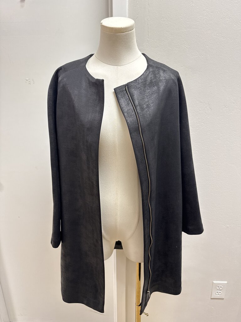 Ronen Chen Black Overcoat