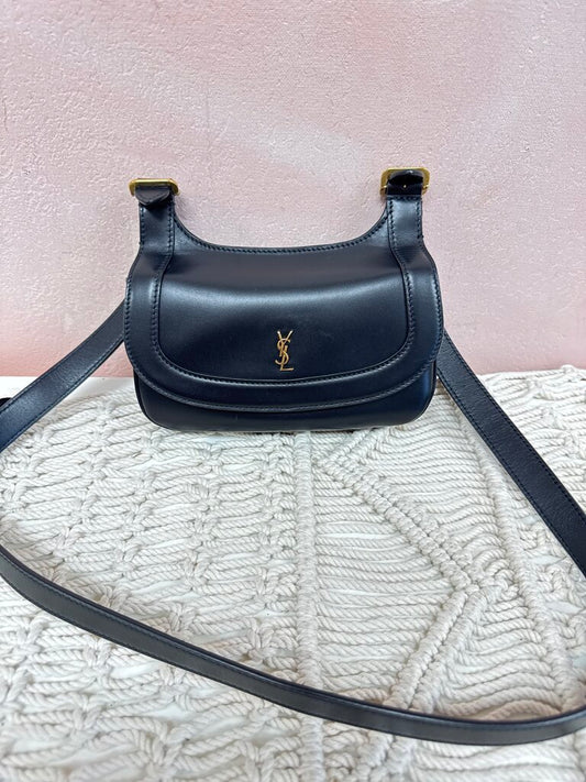 YSL Black Charily Crossbody