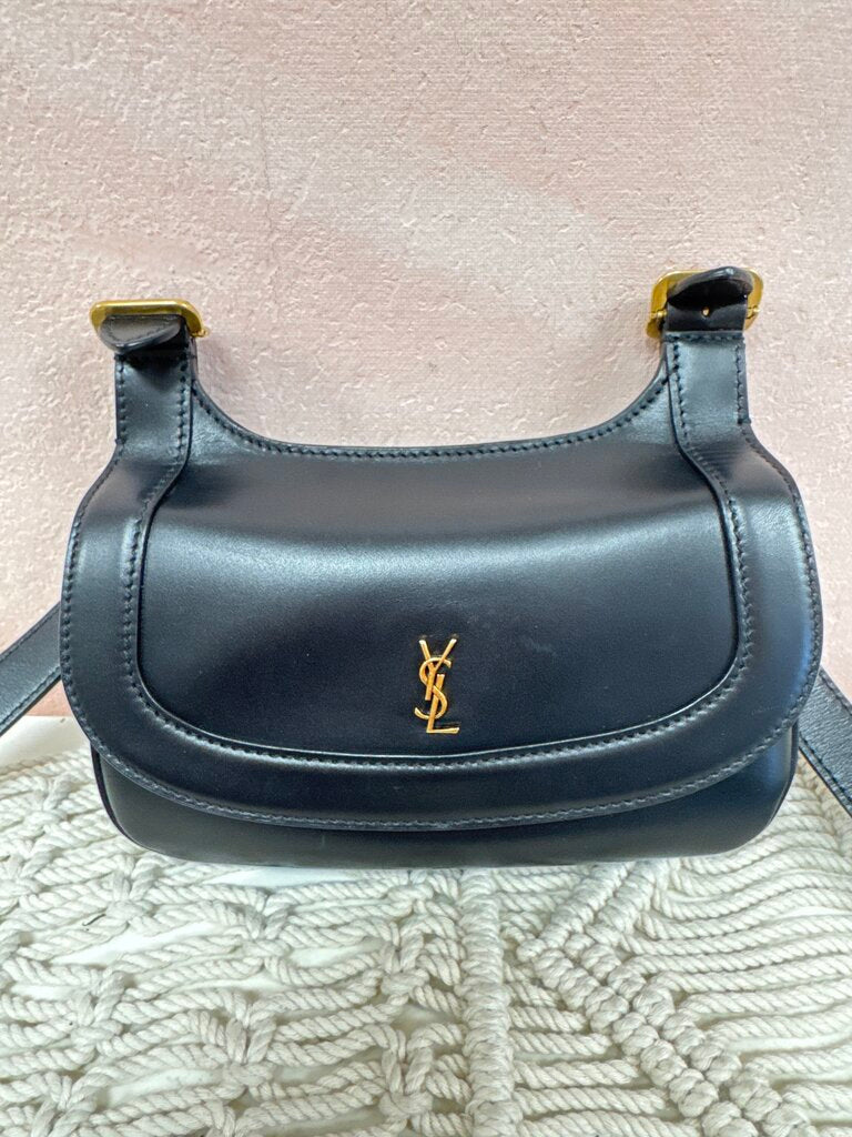YSL Black Charily Crossbody