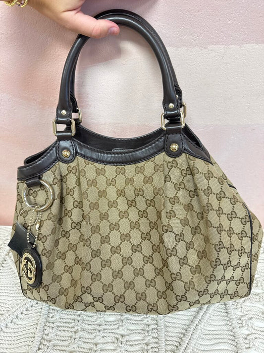 Gucci Monogram Sukey Tote
