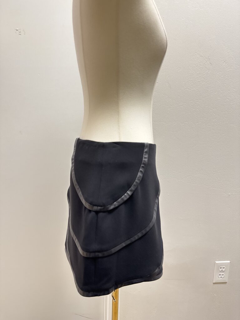 DVF Black Mini Skirt