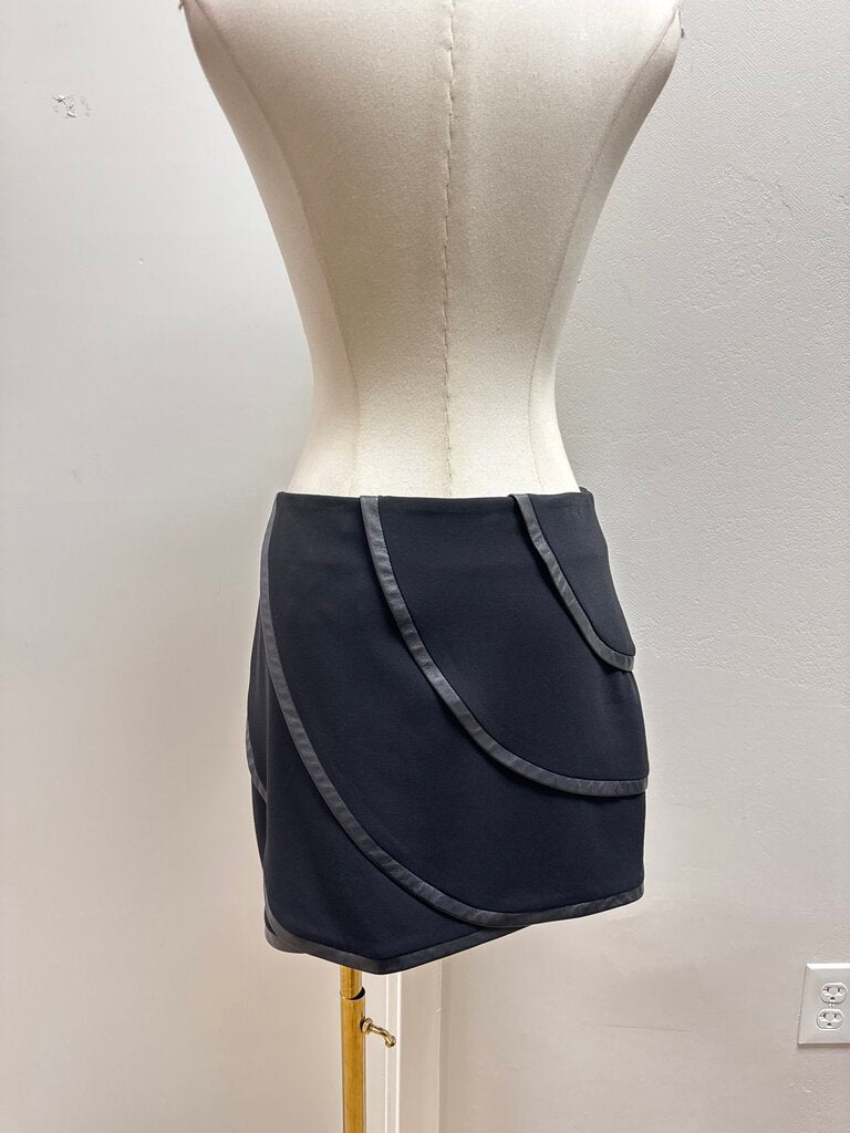 DVF Black Mini Skirt