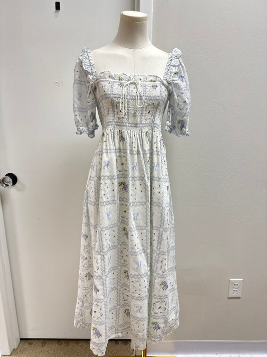 Hill House White Floral Nap Dress