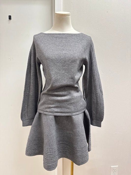 Hill House Grey Skirt Set