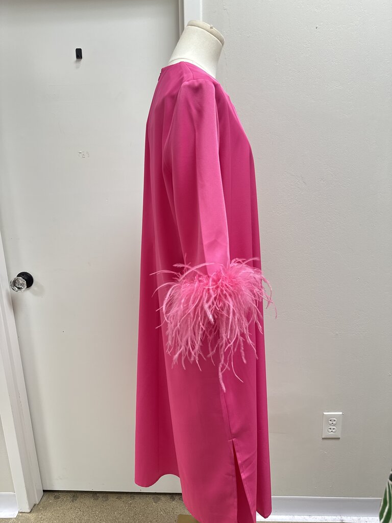 Tuckernuck Pink and Feather Dress