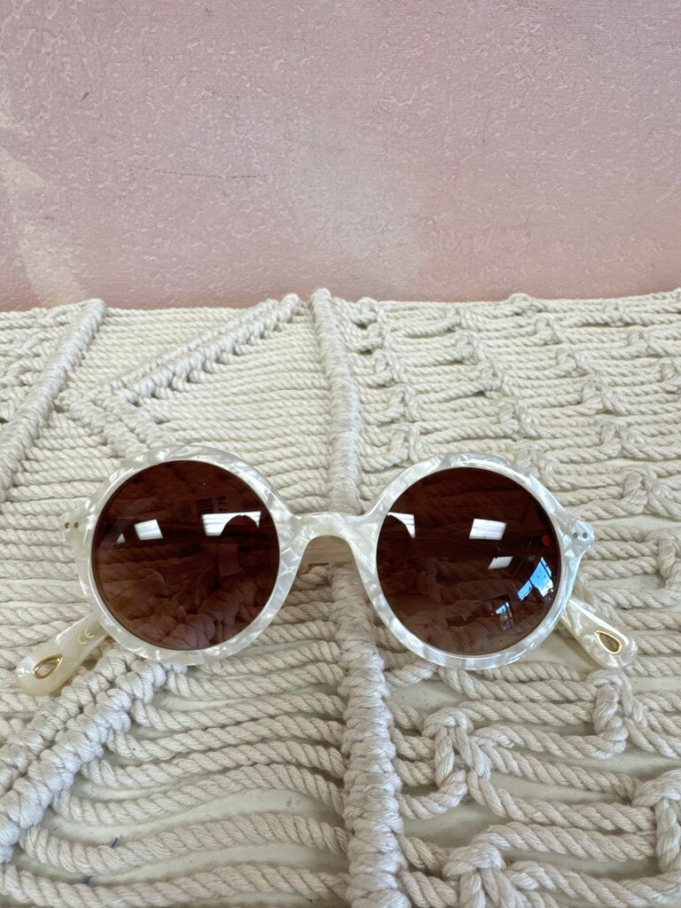 Lele Sadoughi Pearlized Sunglasses