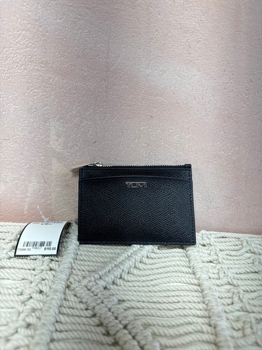 Tumi Black Key Chain Wallet w/Box