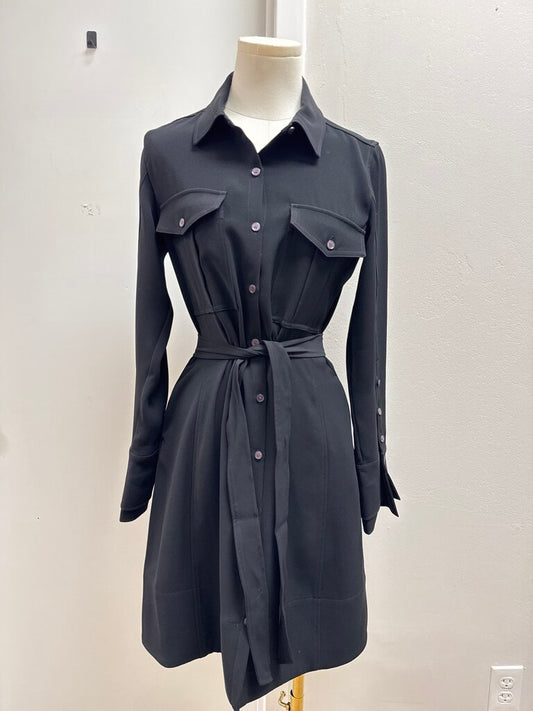 Derek Lam Black Shirt Dress NWT