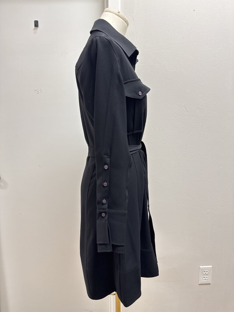 Derek Lam Black Shirt Dress NWT