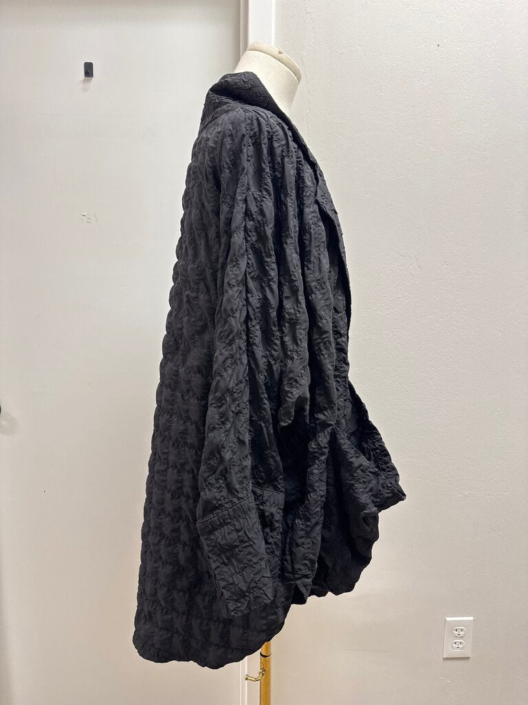 Heydori Black Crinkle Jacket