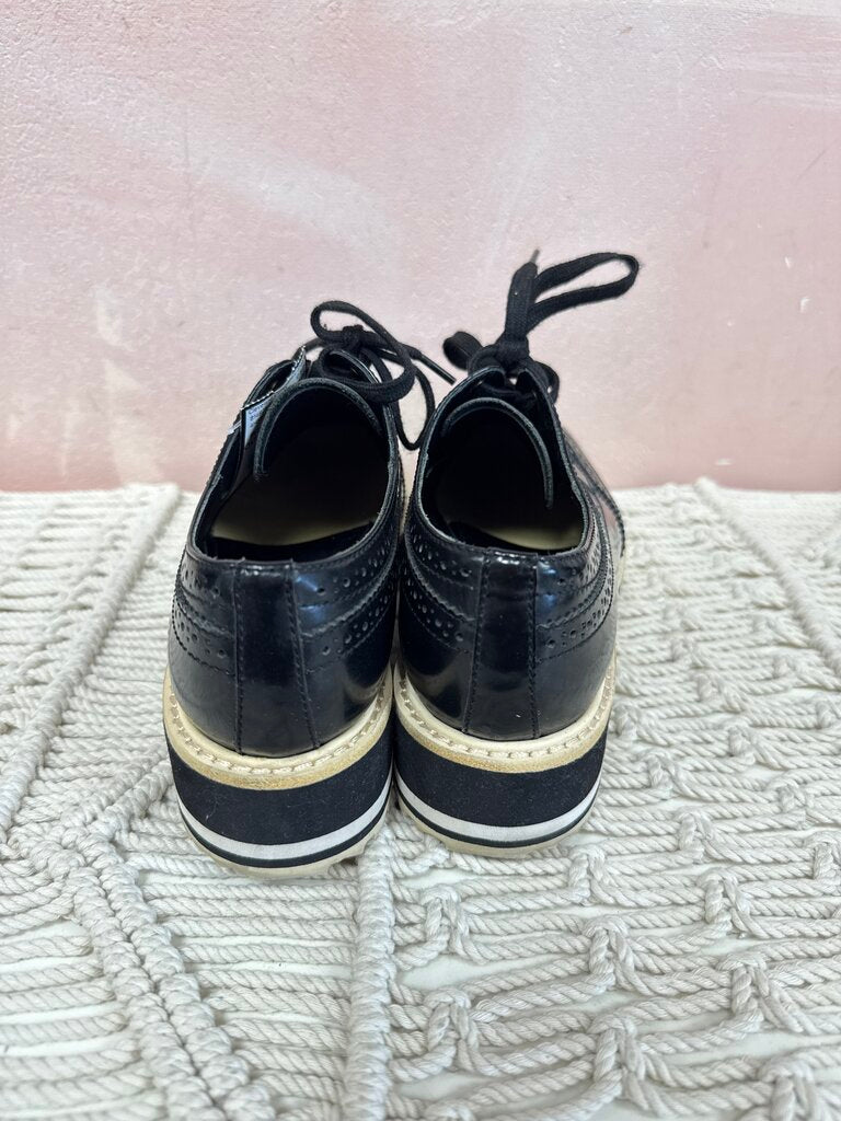 Prada Black Oxford Loafer (As Is)