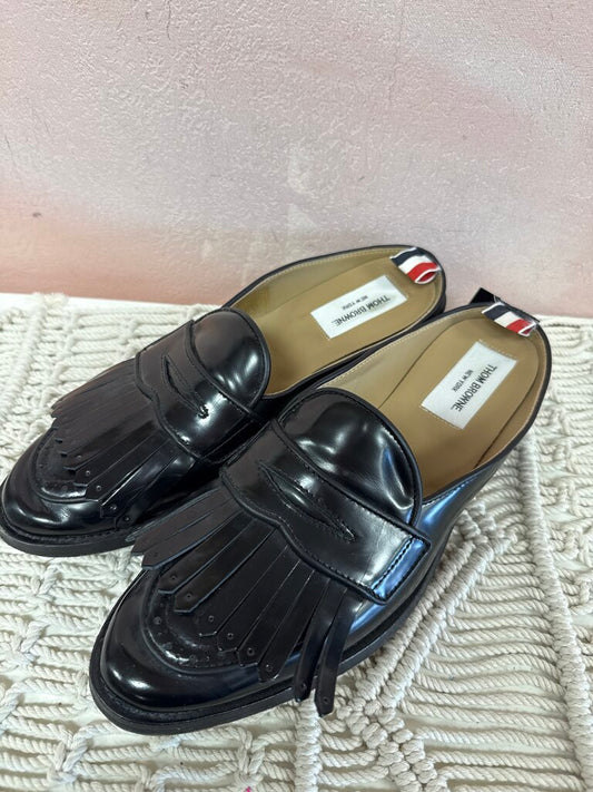 Thom Browne Black Loafer Mule