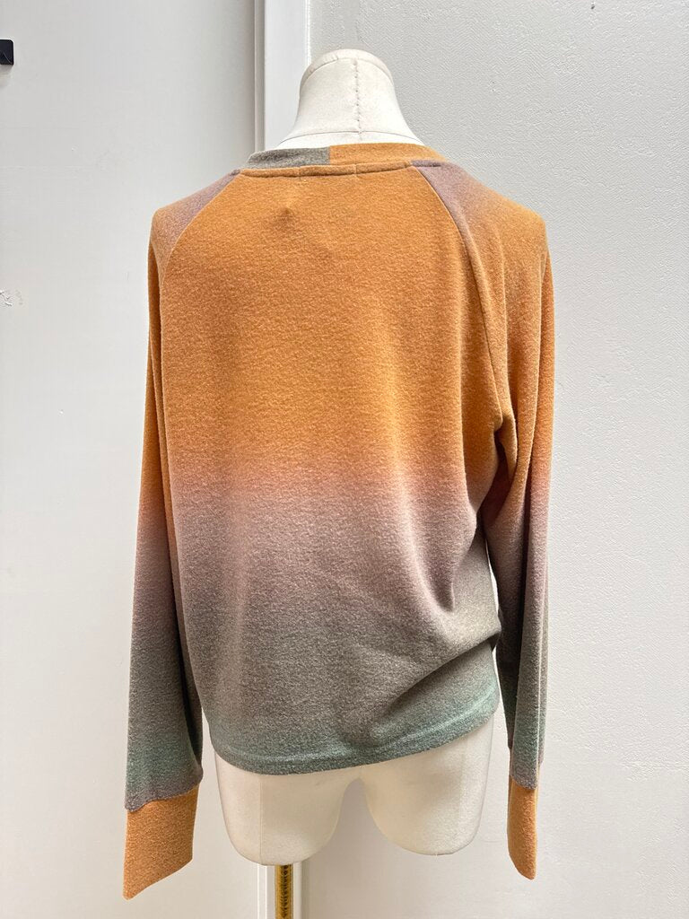 LNA Tan Ombre Sweater