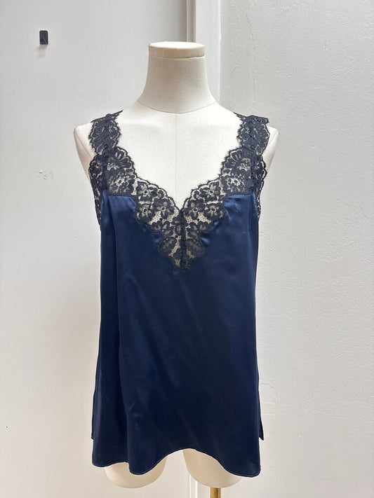 Cami NYC Blue Lace Tank