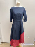 Talbot Runof Denim Midi Dress NWT