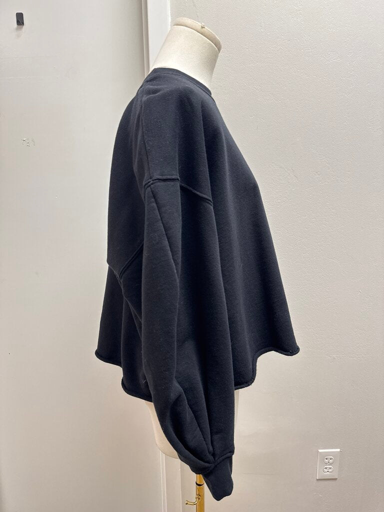 Left on Friday Black Sweatshirt
