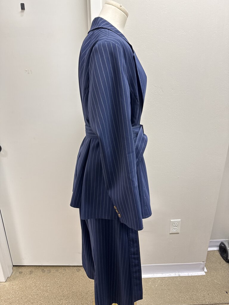 Jason Wu/ Eloquii Navy Pinstripe Pant Suit