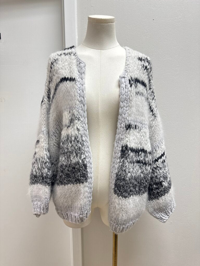 Brochu Walker Black and White Cardigan