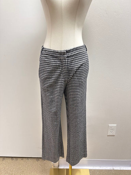 Marella Black and White Houndstooth Pant