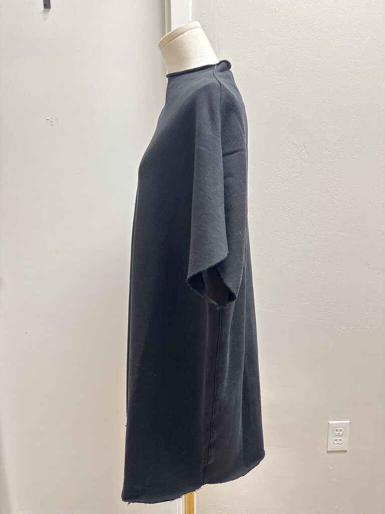 Frank & Eileen Black Sweatshirt Dress